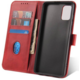 Onasi Wallet ovitek za Galaxy A53, preklopni, usnjen, rdeč