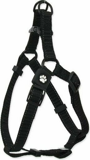 Oprsnica Active Dog Premium M črna 2x53-77cm
