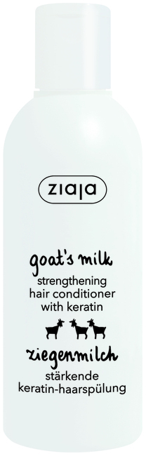 Ziaja Balzam za suhe in matirane lase s keratinskim Goat`s Milk 200 ml