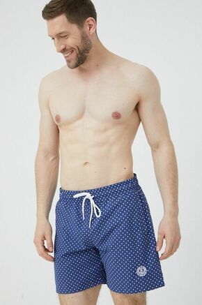 Kratke hlače za kopanje Unfair Athletics - mornarsko modra. Kopalne kratke hlače iz kolekcije Unfair Athletics. Model izdelan iz vzorčastega materiala.