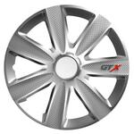 Pokrovi platišč Versaco GTX Carbon Silver 14", 4 kosi