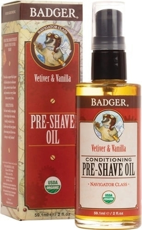 "Badger Balm Pre-Shave Oil - 59