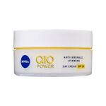 Nivea Q10 Plus Anti-Wrinkle + Firming dnevna krema za obraz za vse tipe kože 50 ml za ženske POKR