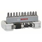 Bosch 11-delni komplet vijačnih nastavkov, vključno z vijačnim držalom&nbsp;PH/PZ/T/S