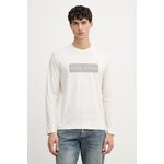 Armani Exchange moška bombažna kratka majica bež XM002820.AF10356