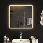 vidaXL LED kopalniško ogledalo 60x60 cm