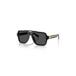 Dolce & Gabbana DG4544 501/87 ONE SIZE (56) Črna/Siva