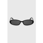 Sončna očala Résumé Macy ženska, črna barva, 23181272 - črna. Sončna očala iz kolekcije Résumé. Model z enobarvnimi stekli in okvirji iz plastike. Ima filter UV 400.