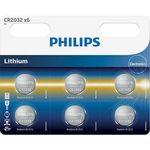 Philips baterija CR2032P6/01B, 3 V/3.0 V