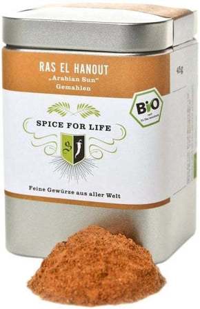 Spice for Life Bio Ras el Hanout - arabsko sonce - 60 g
