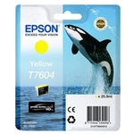 Epson T7604 tinta, rumena (yellow), 25.9ml