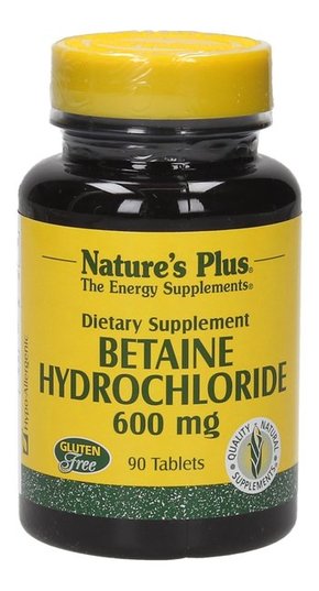 Nature's Plus Betain Hydrochlorid - 90 tabl.