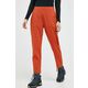 Športne hlače Helly Hansen Thalia 2.0 ženske, rdeča barva - oranžna. Športne hlače iz kolekcije Helly Hansen. Model izdelan iz hitrosušečega materiala.