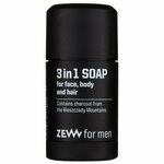 Zew For Men 3 in 1 Soap naravno trdo milo za obraz, telo in lase 3v1 85 ml