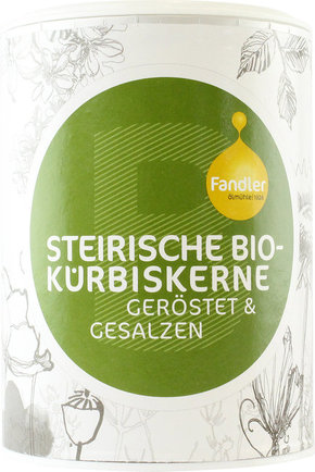 Ölmühle Fandler Štajerska bio-bučna semena - pražena in soljena - 140 g