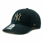 47 Brand Kapa s šiltom MLB New York Yankees Ballpark Camo 47 CLEAN UP B-BPCAM17GWS-BK Črna