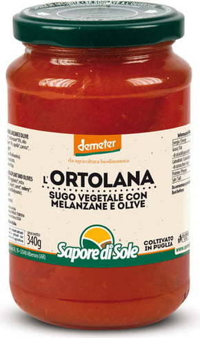 Sapore di Sole Sugo "L'Ortolana " - 340 g