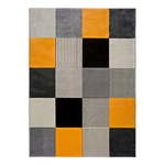 Oranžno-siva preproga Universal Gladys Lento, 80 x 150 cm
