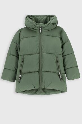 Otroška jakna Coccodrillo zelena barva - zelena. Otroški Jakna iz kolekcije Coccodrillo. Podložen model