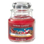 WEBHIDDENBRAND Sveča v steklenem kozarcu Yankee Candle, Božični večer, 104 g