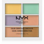 NYX Professional Makeup Color Correcting Concealer paleta korektorjev 9 g odtenek 3CP04