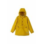 Otroška jakna Reima rumena barva - rumena. Otroški Jakna iz kolekcije Reima. Lahek model, izdelan iz materiala, odpornega na veter.