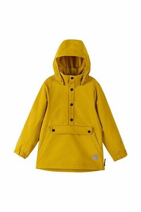 Otroška jakna Reima rumena barva - rumena. Otroški Jakna iz kolekcije Reima. Lahek model