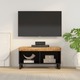 Greatstore TV omarica 85x33x43,5 cm trden mangov les