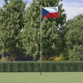 Vidaxl Zastava Češke in drog 6