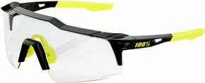100% Speedcraft SL Gloss Black/Photochromic Lens Kolesarska očala