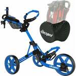 Clicgear Model 4.0 SET Matt Blue Ročni voziček za golf