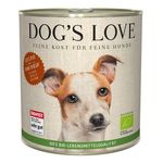 Dog's Love 100 % BIO Organic konzerva za pse, goveje meso, 800 g