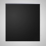 vidaXL Roleta / Senčilo za Zatemnitev Oken 120 x 230 cm Črne Barve