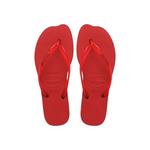Havaianas japonke ženske SLIM SPLIT rdeča 4150398.01440