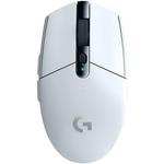 Logitech G305 Lightspeed White gaming miška, optični, brezžičen, 12000 dpi, 400 IPS, 99g, 40G, 1ms, 1000Hz, beli