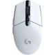 Logitech G305 Lightspeed White gaming miška, optični, brezžičen, 12000 dpi, 400 IPS, 99g, 40G, 1ms, 1000Hz, beli