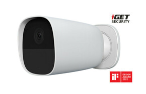 IGET SECURITY EP26 White - Baterijsko napajana kamera WiFi FullHD