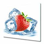 tulup.si Steklena podloga za rezanje Strawberry led 2x30x52 cm