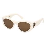 Emilio Pucci EP0249 21E ONE SIZE (54) Bela/Rjava