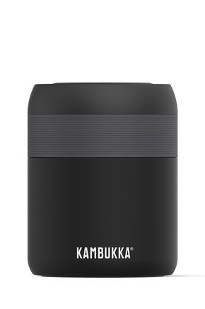 Kambukka termo posoda 600 ml - črna. Termo posoda iz kolekcije Kambukka.