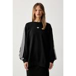 adidas Originals pulover ženski bombažen Lace Injection črna LG4251