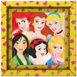WEBHIDDENBRAND CLEMENTONI Puzzle Frame Me Up Disneyjeve princese 60 kosov