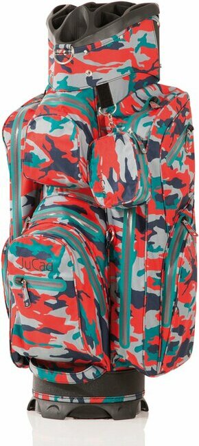 Jucad Aquastop Camouflage/Red Golf torba Cart Bag