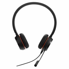 Jabra Evolve 20SE UC Stereo Slušalke z mikrofonom Žični Naglavni trak Pisarna/klicni center USB vrsta-A Bluetooth Črna
