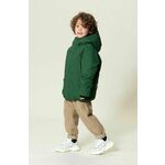 Otroška jakna Gosoaky CHIPMUNCK zelena barva - zelena. Otroška jakna iz kolekcije Gosoaky. Podložen model, izdelan iz vodoodpornega materiala.