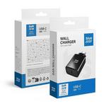 Polnilec za telefon 35W USB C - QC4.0 - PD 3A- Blue Star TFB-TC-35WPD črn