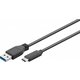 Goobay kabel USB 3.0 A -&gt; USB-C, 0,5 m