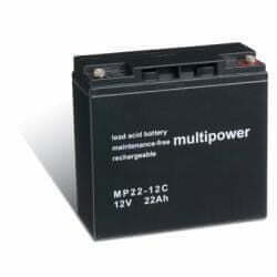 POWERY Akumulator Prosilno napajanje (UPS) 12V 22Ah (nadomešča 17Ah