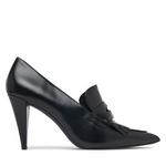Čevlji z visoko peto Tommy Hilfiger Th Penny Bar Pointy Pump FW0FW09529 Črna