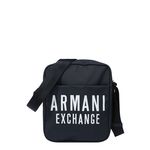 Armani Exchange Vrečka - mornarsko modra. Vrečka iz zbirke Armani Exchange. Model izdelan iz tekstilnega materiala.